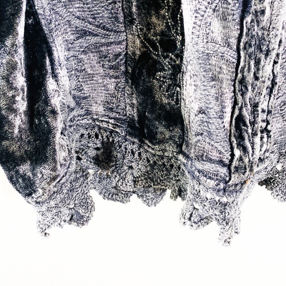 Vintage silver velvet flashback jacket - Picture 9 of 10